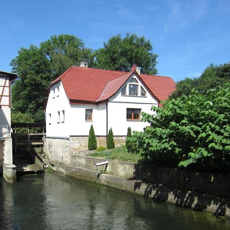 Ferienwohnung Im Schlossgarten Herbsleben Exterior foto
